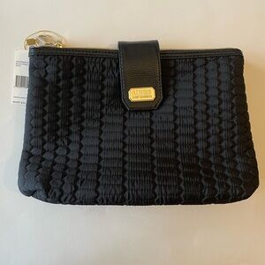 Stylish Black New Cosmetic Bag with Spacious Interior